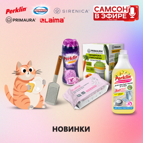 САМСОН В ЭФИРЕ: встречаем новинки для дома — от классики до сенсации! САМСОН В ЭФИРЕ: встречаем новинки для дома — от классики до сенсации!