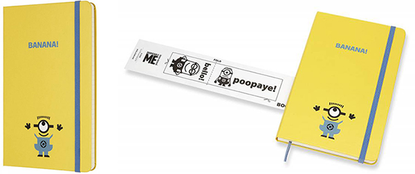 Миньоны и поп-арт: новые блокноты Moleskine для разработки, записи и набросков своих собственных творческих идей Миньоны и поп-арт: новые блокноты Moleskine для разработки, записи и набросков своих собственных творческих идей