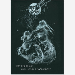 Скетчбуки из черной бумаги на скрепке SKETCHBOOK BLACK от компании ПОЛИНОМ... Скетчбуки из черной бумаги на скрепке SKETCHBOOK BLACK от компании ПОЛИНОМ...