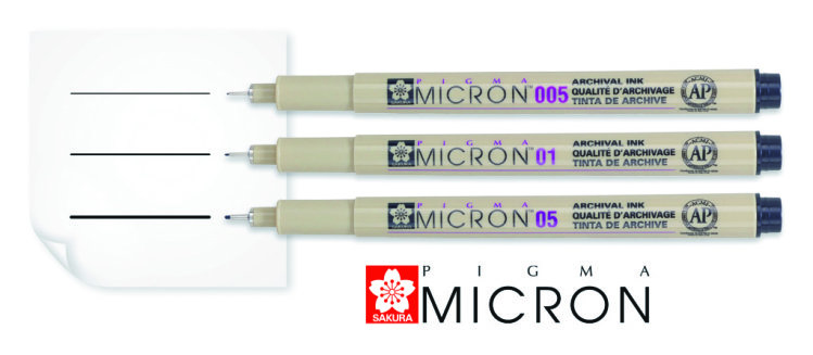 SAKURA PIGMA MICRON -      