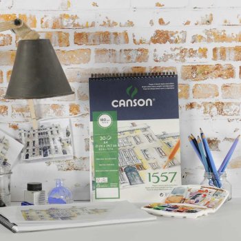 Canson 1557 - Бумага, идеальная для сухих техник