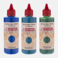 Набор красок для текстиля Art Creation Tie-Dye Set Blue (3 цвета по 85 мл)