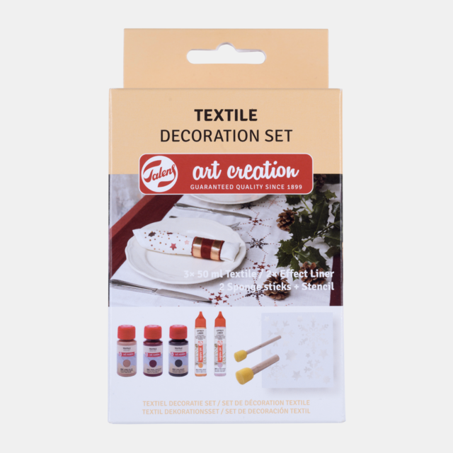 Набор красок для текстиля Art Creation Decoration Set (8 предметов) Набор красок для текстиля Art Creation Decoration Set (8 предметов)