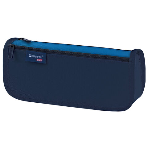 Пенал мягкий BRAUBERG KIDS, ″Dark blue″ Пенал мягкий BRAUBERG KIDS, ″Dark blue″