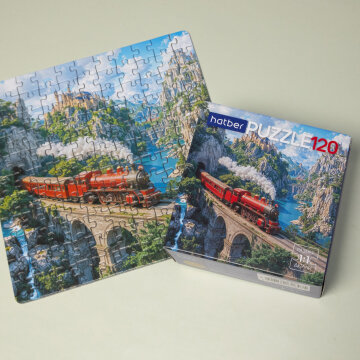 Поезд мечты: мини путешествие длиной в 120 деталей. Поезд мечты: мини путешествие длиной в 120 деталей.