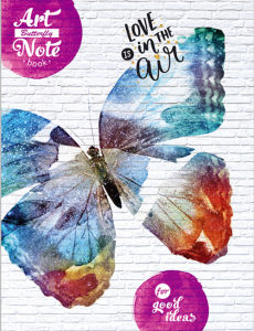 Бизнес-блокнот ″Art Butterfly″: блеск летнего дня Бизнес-блокнот ″Art Butterfly″: блеск летнего дня