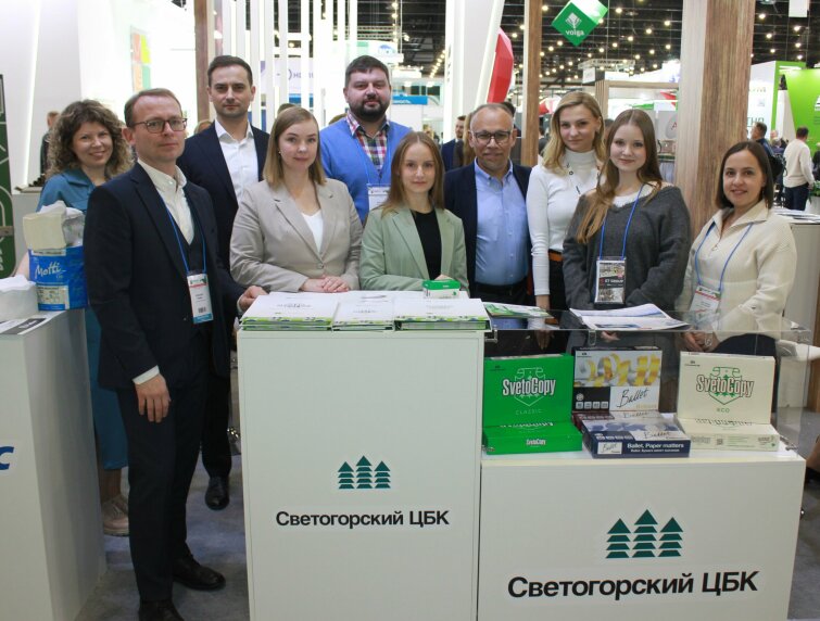 Компания «Светогорский ЦБК» провела встречи с клиентами и партнерами на Международной отраслевой выставке PulpFor 2024 Компания «Светогорский ЦБК» провела встречи с клиентами и партнерами на Международной отраслевой выставке PulpFor 2024