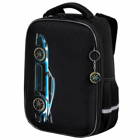Ранец BRAUBERG LIGHT, ″Vertical car″ Ранец BRAUBERG LIGHT, ″Vertical car″