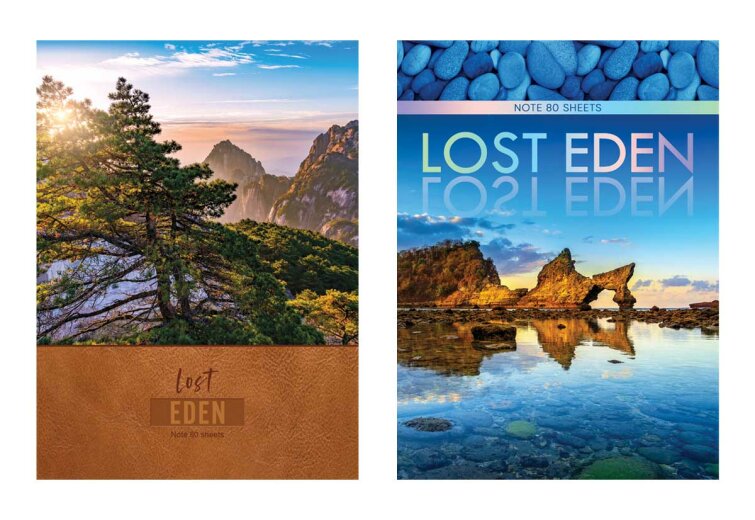 Блокноты BG ″Lost eden″: маленький кусочек рая Блокноты BG ″Lost eden″: маленький кусочек рая