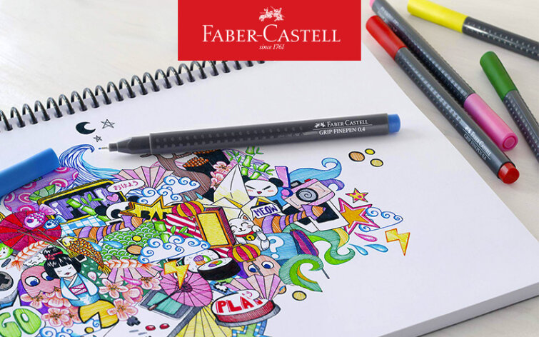 Faber-Castell: ����������� ����� Grip Finepen � ������ ��������
