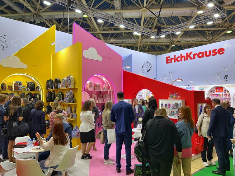 Erich Krause на международной выставке «Мир детства 2023» Erich Krause на международной выставке «Мир детства 2023»