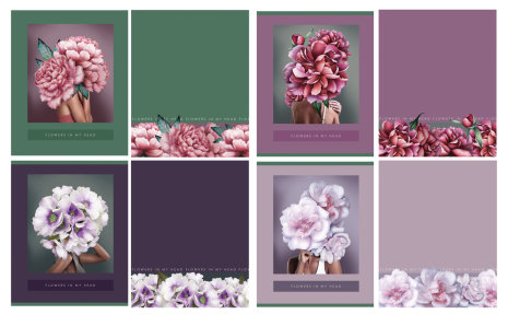Тетрадь общая ″Flowers in my head″: маленький цветочный шедевр Тетрадь общая ″Flowers in my head″: маленький цветочный шедевр