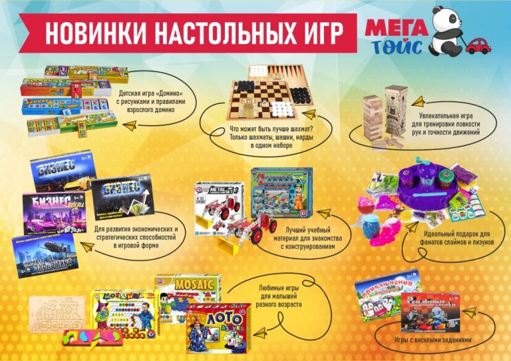 Новинки настольных игр МЕГА ТОЙС – увлекательное занятие найдется для каждого! Новинки настольных игр МЕГА ТОЙС – увлекательное занятие найдется для каждого!