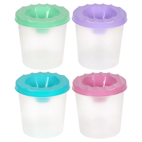 Стакан-непроливайка BRAUBERG KIDS, пастельные цвета Стакан-непроливайка BRAUBERG KIDS, пастельные цвета