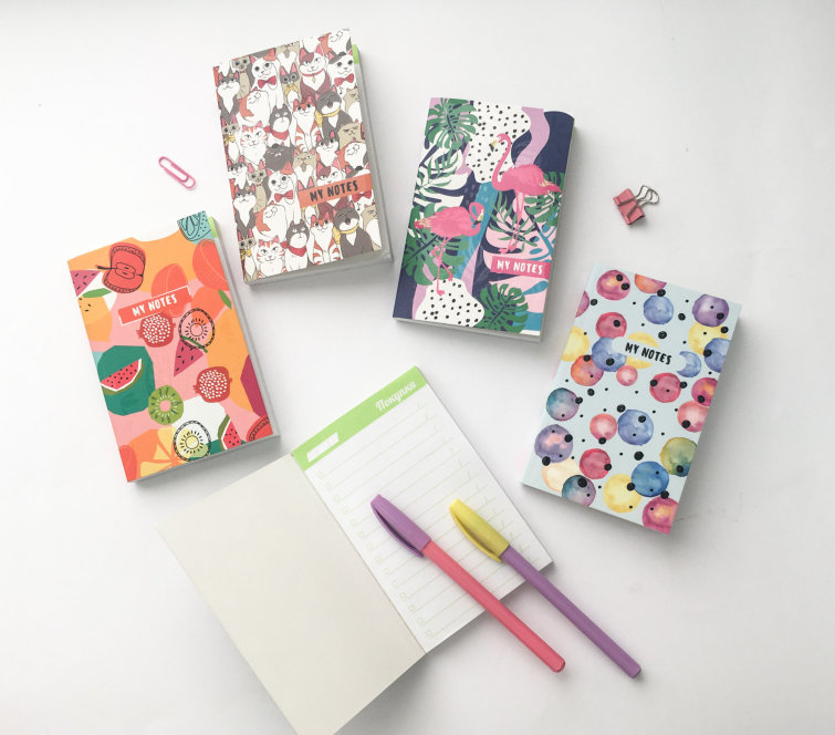 NEW! Блокнот для заметок, списка дел и покупок ″My notes″ NEW! Блокнот для заметок, списка дел и покупок ″My notes″