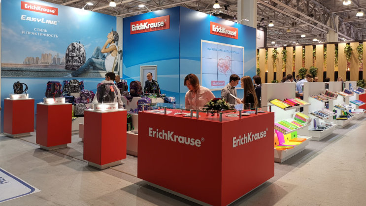 Erich Krause на выставке Скрепка Экспо 2019 Erich Krause на выставке Скрепка Экспо 2019