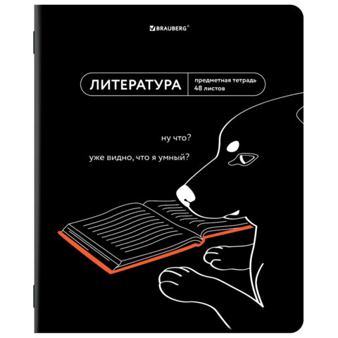 Тетрадь предметная МЕМЫ BRAUBERG, литература Тетрадь предметная МЕМЫ BRAUBERG, литература