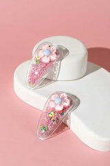 Набор заколок для волос «клик-клак» Феникс+, 2 шт., 5,5 см, разноцветный, подложка из мелованного картона + ПЭТ-пакет с европодвесом Набор заколок для волос «клик-клак» Феникс+, 2 шт., 5,5 см, разноцветный, подложка из мелованного картона + ПЭТ-пакет с европодвесом