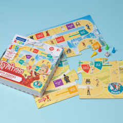 Hatber Kids: игры ходилки, которые собираются как пазл, а играются как классика настолок. Hatber Kids: игры ходилки, которые собираются как пазл, а играются как классика настолок.
