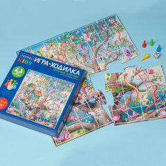 Hatber Kids: игры ходилки, которые собираются как пазл, а играются как классика настолок. Hatber Kids: игры ходилки, которые собираются как пазл, а играются как классика настолок.