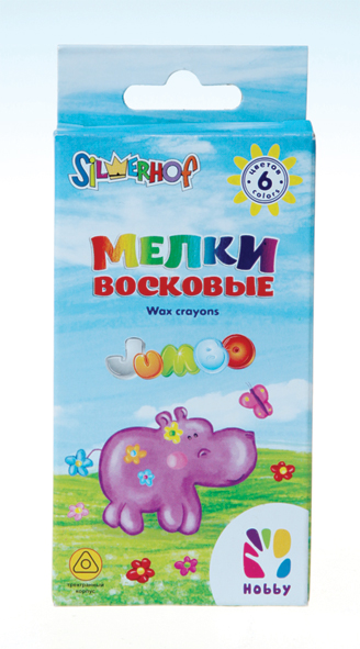 Восковые мелки Jumbo от Silwerhof Восковые мелки Jumbo от Silwerhof