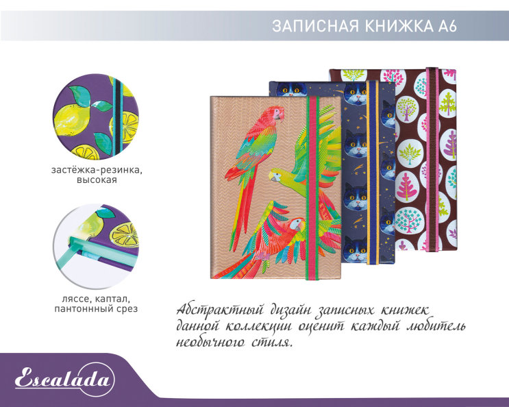 NEW «Escalada». Записные книжки с контрастным дизайном NEW «Escalada». Записные книжки с контрастным дизайном