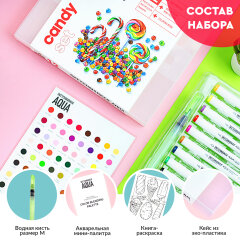 Набор акварельных маркеров SKETCHMARKER Aqua 12 Candy Set − «Сладости» Набор акварельных маркеров SKETCHMARKER Aqua 12 Candy Set − «Сладости»