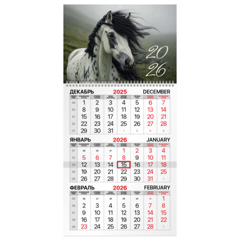 ��������� ����������� �� 2026 �. BRAUBERG, ″������ ����″