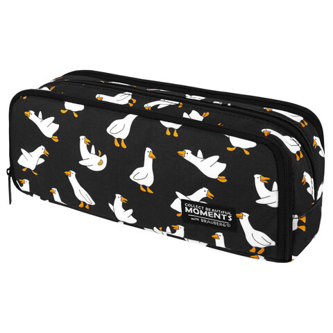 Пенал-органайзер BRAUBERG, ″Geese print″ Пенал-органайзер BRAUBERG, ″Geese print″