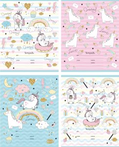 Тетрадь школьная ″Unicorn″: чудеса случаются Тетрадь школьная ″Unicorn″: чудеса случаются
