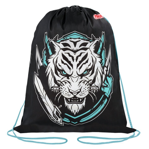 Мешок для обуви ПИФАГОР ″White tiger″ Мешок для обуви ПИФАГОР ″White tiger″