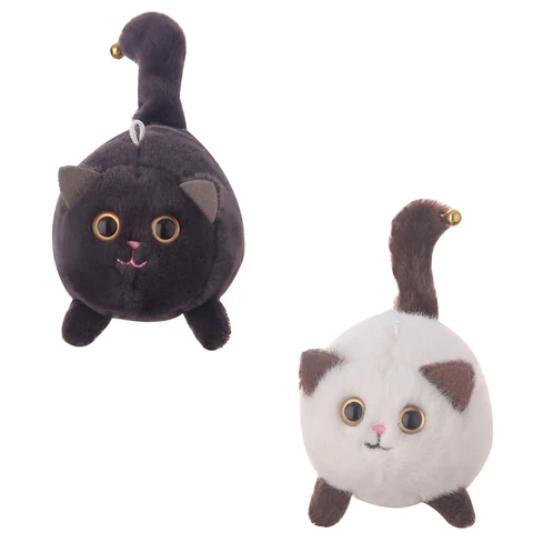 Игрушка пищалка мягкая заводная ″Котик″, WOOZOO Игрушка пищалка мягкая заводная ″Котик″, WOOZOO