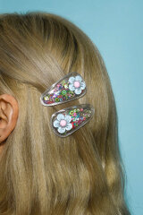 Набор заколок для волос «клик-клак» Феникс+, 2 шт., 5,5 см, разноцветный, подложка из мелованного картона + ПЭТ-пакет с европодвесом Набор заколок для волос «клик-клак» Феникс+, 2 шт., 5,5 см, разноцветный, подложка из мелованного картона + ПЭТ-пакет с европодвесом