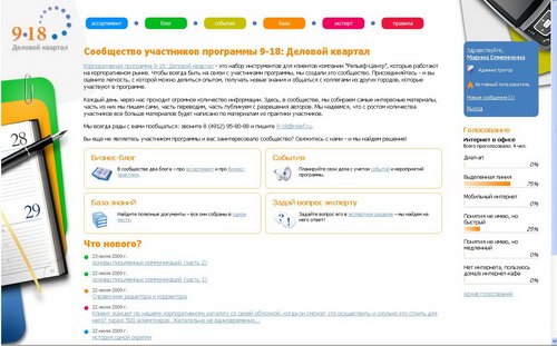 Сообщество для участников корпоративной программы начало работу Сообщество для участников корпоративной программы начало работу