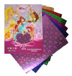 Эффектная цветная бумага от популярного бренда WINX!