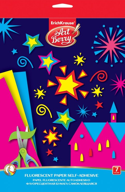 Самоклеящаяся флуоресцентная бумага ArtBerry® Самоклеящаяся флуоресцентная бумага ArtBerry®