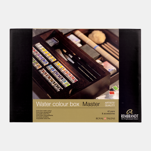 Набор акварели Rembrandt Wood Box Master Set (42 цвета + аксессуары в деревянном коробе) Набор акварели Rembrandt Wood Box Master Set (42 цвета + аксессуары в деревянном коробе)
