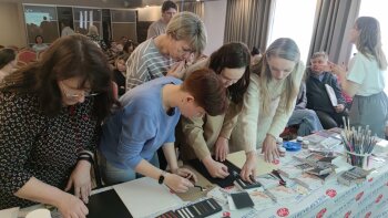 Семинар ЗХК ″Невская палитра″ в ТД ″Карандаш″ апрель 2024 Семинар ЗХК ″Невская палитра″ в ТД ″Карандаш″ апрель 2024