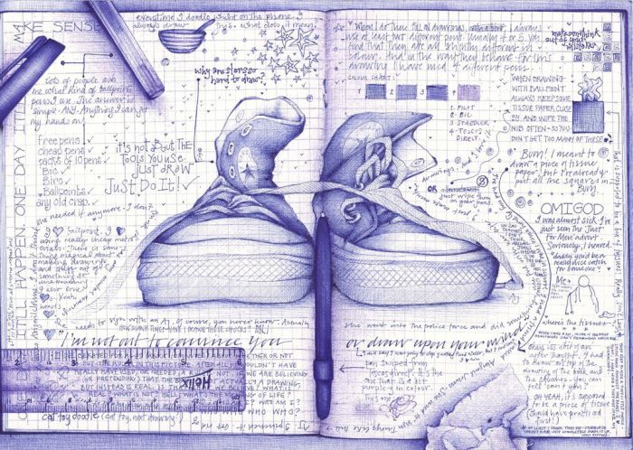 Шедевры шариковой ручкой Андреа Джозеф (Andrea Joseph) Шедевры шариковой ручкой Андреа Джозеф (Andrea Joseph)