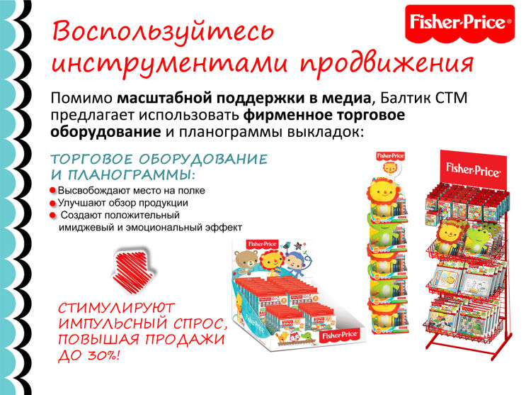Программа продвижения Fisher Price Программа продвижения Fisher Price