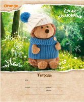 Тетрадь ″Orange toys - Ёжик Колюнчик″: плюшевый герой Тетрадь ″Orange toys - Ёжик Колюнчик″: плюшевый герой