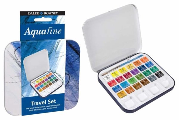 Daler–Rowney Aquafine – дорожные наборы акварели Daler–Rowney Aquafine – дорожные наборы акварели