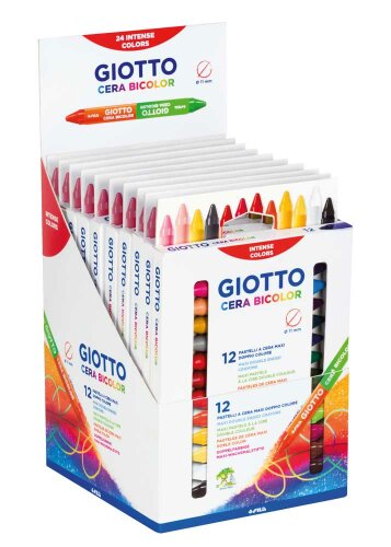 Giotto Cera Bicolor – двусторонние восковые мелки Giotto Cera Bicolor – двусторонние восковые мелки