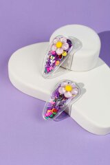 Набор заколок для волос «клик-клак» Феникс+, 2 шт., 5,5 см, разноцветный, подложка из мелованного картона + ПЭТ-пакет с европодвесом Набор заколок для волос «клик-клак» Феникс+, 2 шт., 5,5 см, разноцветный, подложка из мелованного картона + ПЭТ-пакет с европодвесом