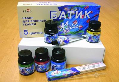 Краски для росписи тканей ″БАТИК-ХОББИ″ в новом дизайне!