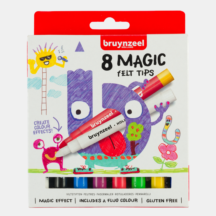 Набор фломастеров Bruynzeel Kids Magic Набор фломастеров Bruynzeel Kids Magic