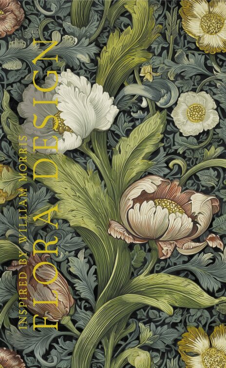 FLORA DESIGN. Inspired by William Morris (   )