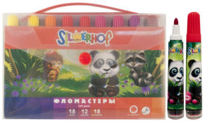 Фломастеры со штампами Silwerhof Фломастеры со штампами Silwerhof