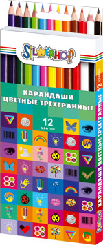 Трехгранные карандаши Emotions от Silwerhof