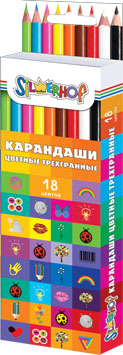 Трехгранные карандаши Emotions от Silwerhof